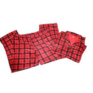 Carter's Unisex Adult 2-Piece Red Buffalo Plaid Pajama Set Size XL XL NWT